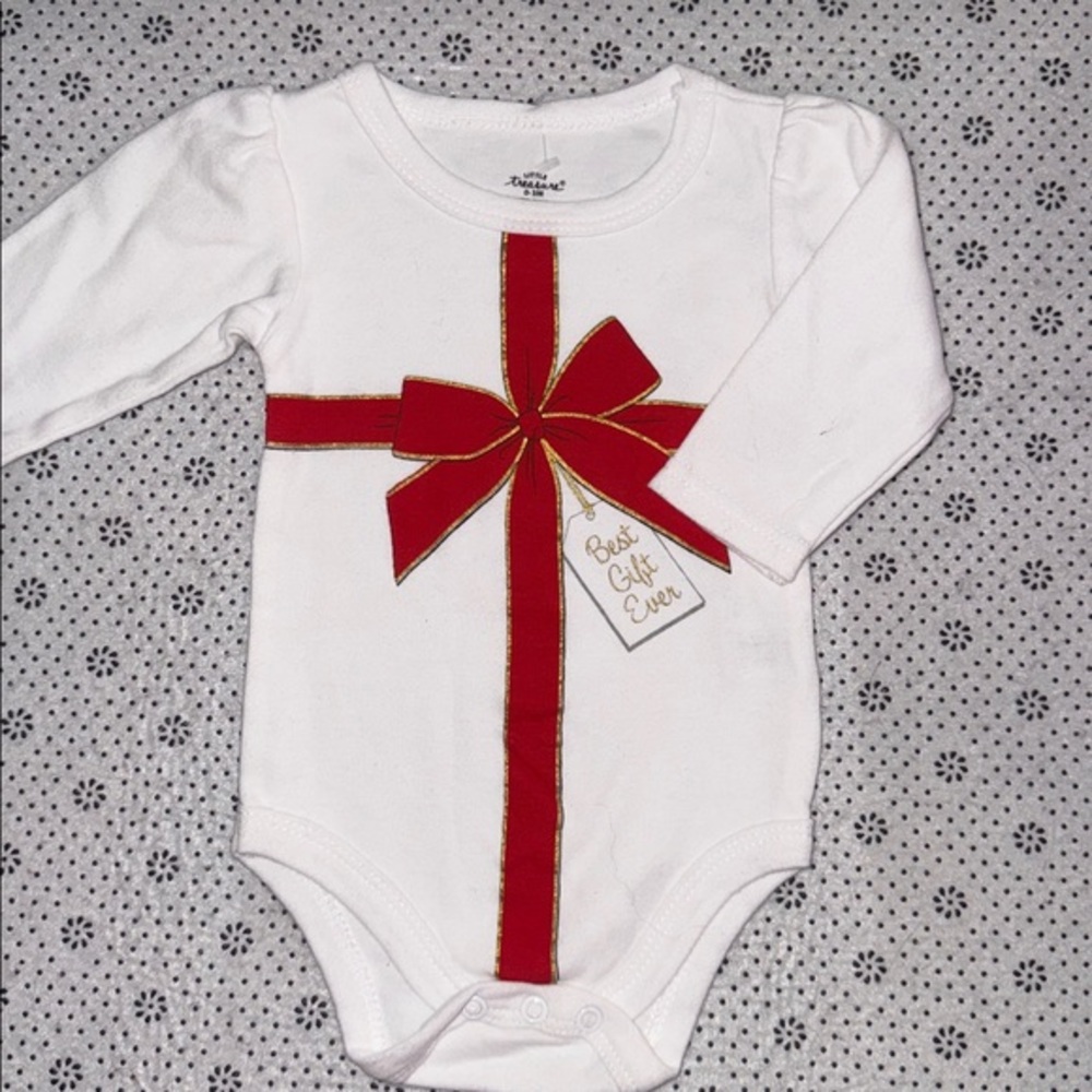 🛍CUTE Little GIRLS LONG SLEEVED TOP SIZE 0-3 MONTHS 🛍
